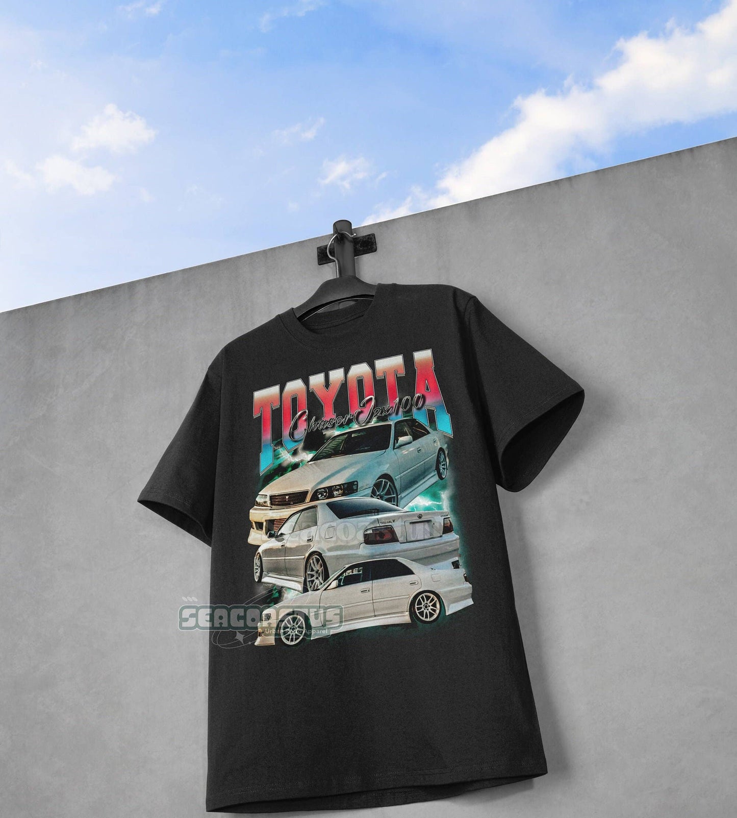 Vintage Toyota JZX100 Chaser Graphic T-Shirt Unisex T-shirt, Sweatshirt, Hoodie, Long Sleeve Tee - T-Shirt, Sweatshirt, Hoodie