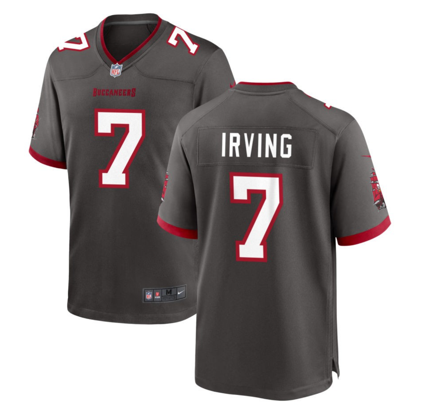 Bucky Irving Tampa Bay Buccaneers Jersey football jersey product view 1