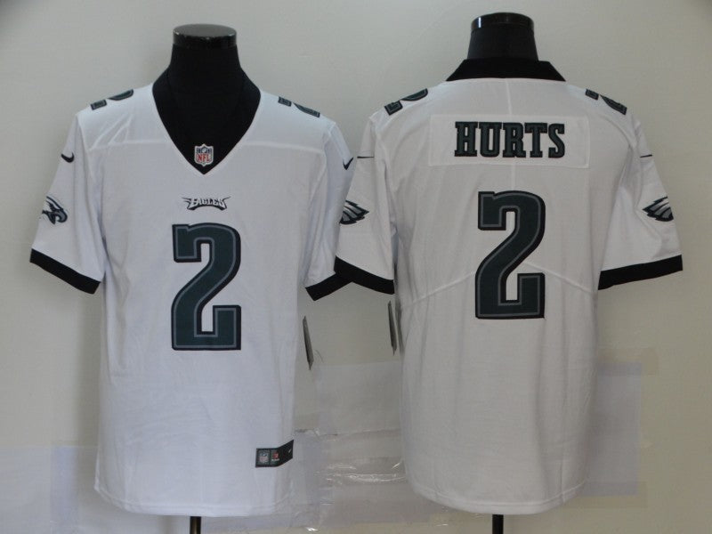 Men's Philadelphia Eagles Jalen Hurts White Game Jersey football jersey product view 1