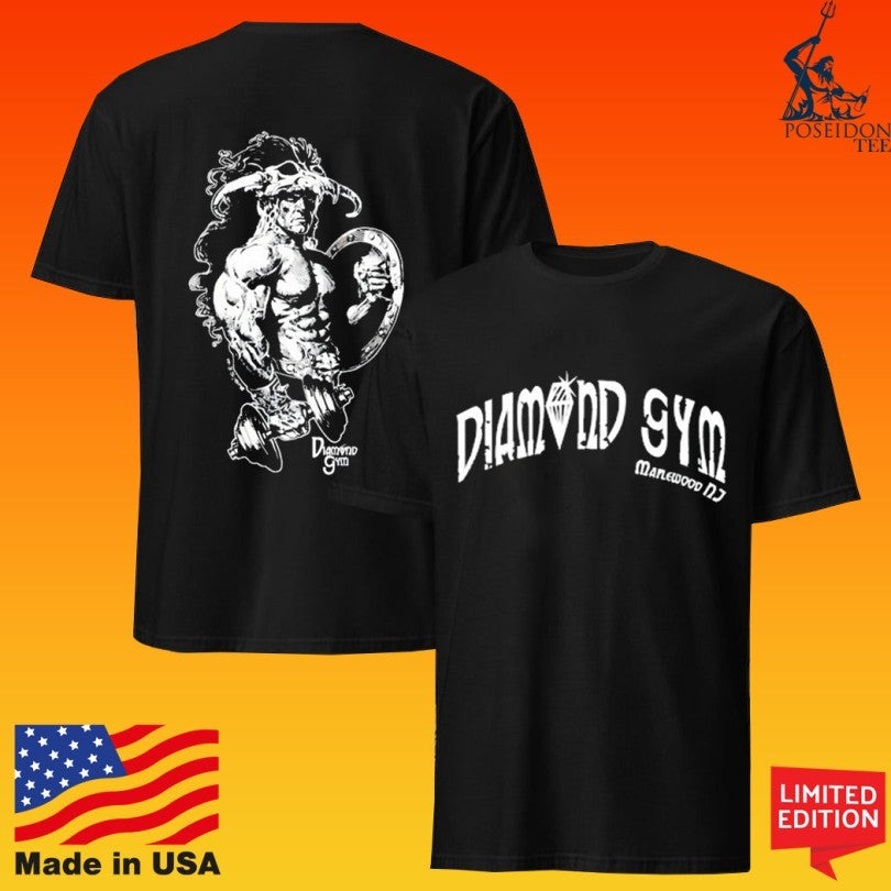 Diamond Gym Vintage Gym Style T-shirt Unisex T-shirt, Sweatshirt, Hoodie, Long Sleeve Tee - T-Shirt, Sweatshirt, Hoodie