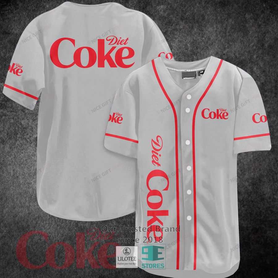Diet Coke Baseball Jersey Unisex T-shirt, Sweatshirt, Hoodie, Long Sleeve Tee - T-Shirt, Sweatshirt, Hoodie