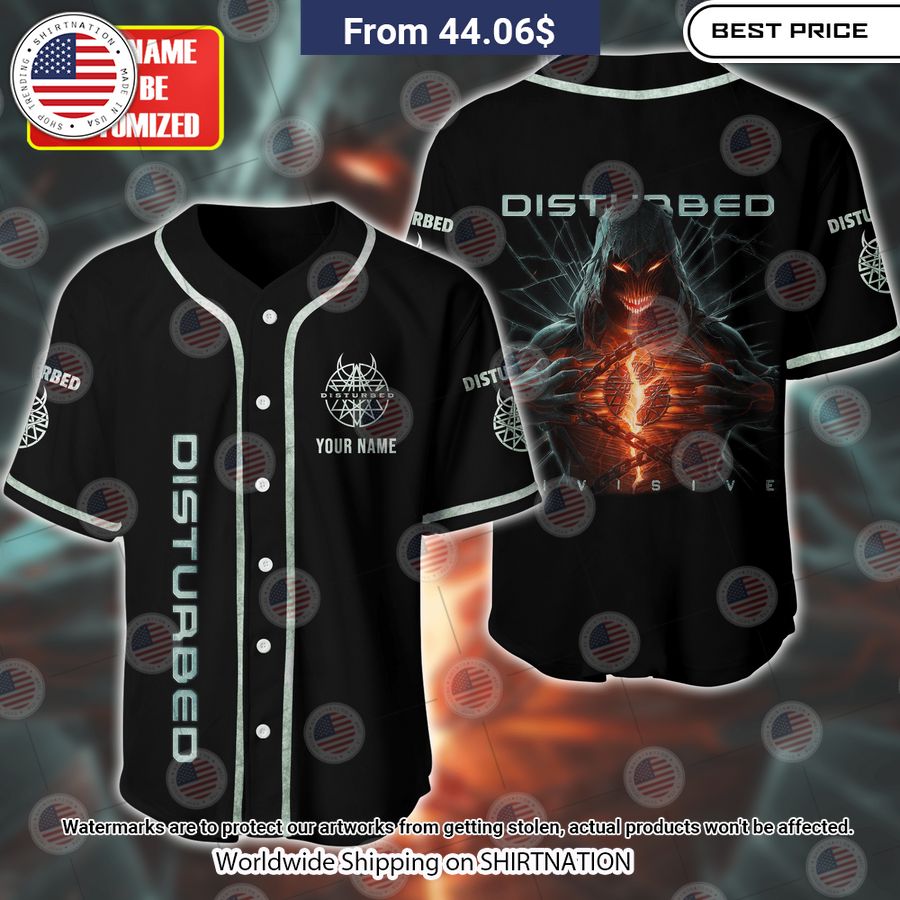 Disturbed Divisive Baseball Jersey Unisex T-shirt, Sweatshirt, Hoodie, Long Sleeve Tee - T-Shirt, Sweatshirt, Hoodie