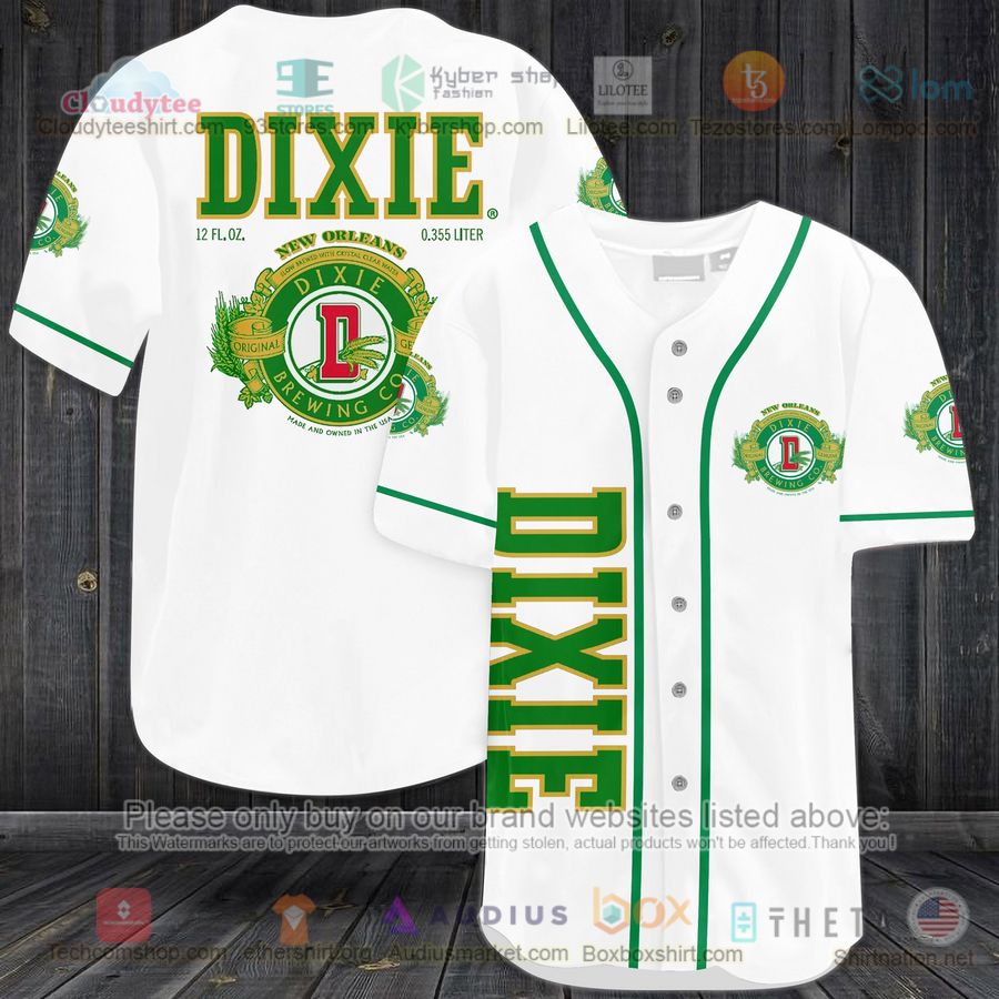 HOT Dixie Brewing Logo Baseball Jersey Shirt Unisex T-shirt, Sweatshirt, Hoodie, Long Sleeve Tee - T-Shirt, Sweatshirt, Hoodie