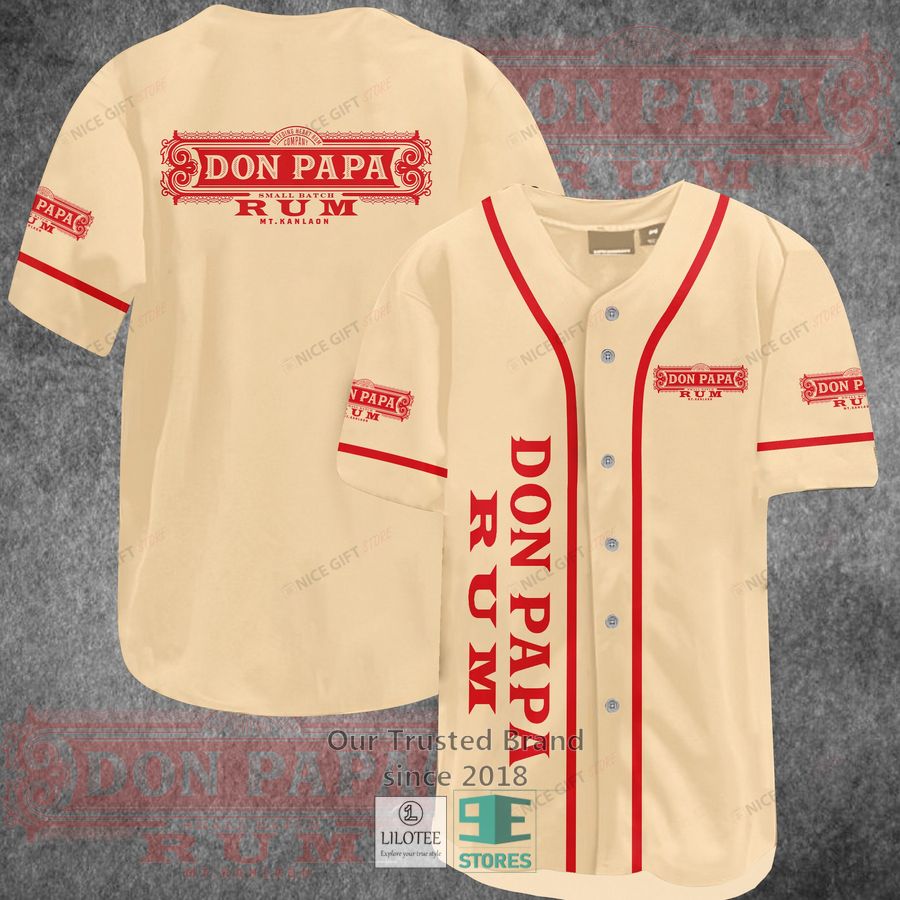Don Papa Rum Baseball Jersey Unisex T-shirt, Sweatshirt, Hoodie, Long Sleeve Tee - T-Shirt, Sweatshirt, Hoodie
