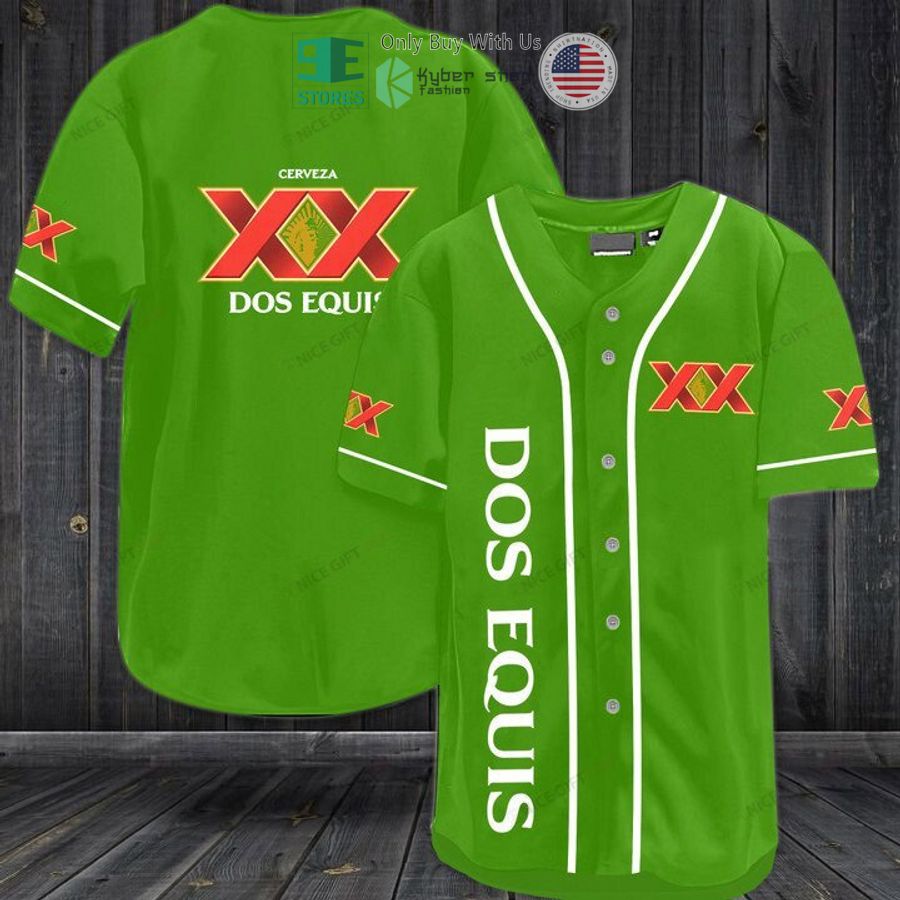 BEST Dos Equis Xx green Baseball Jersey Unisex T-shirt, Sweatshirt, Hoodie, Long Sleeve Tee - T-Shirt, Sweatshirt, Hoodie
