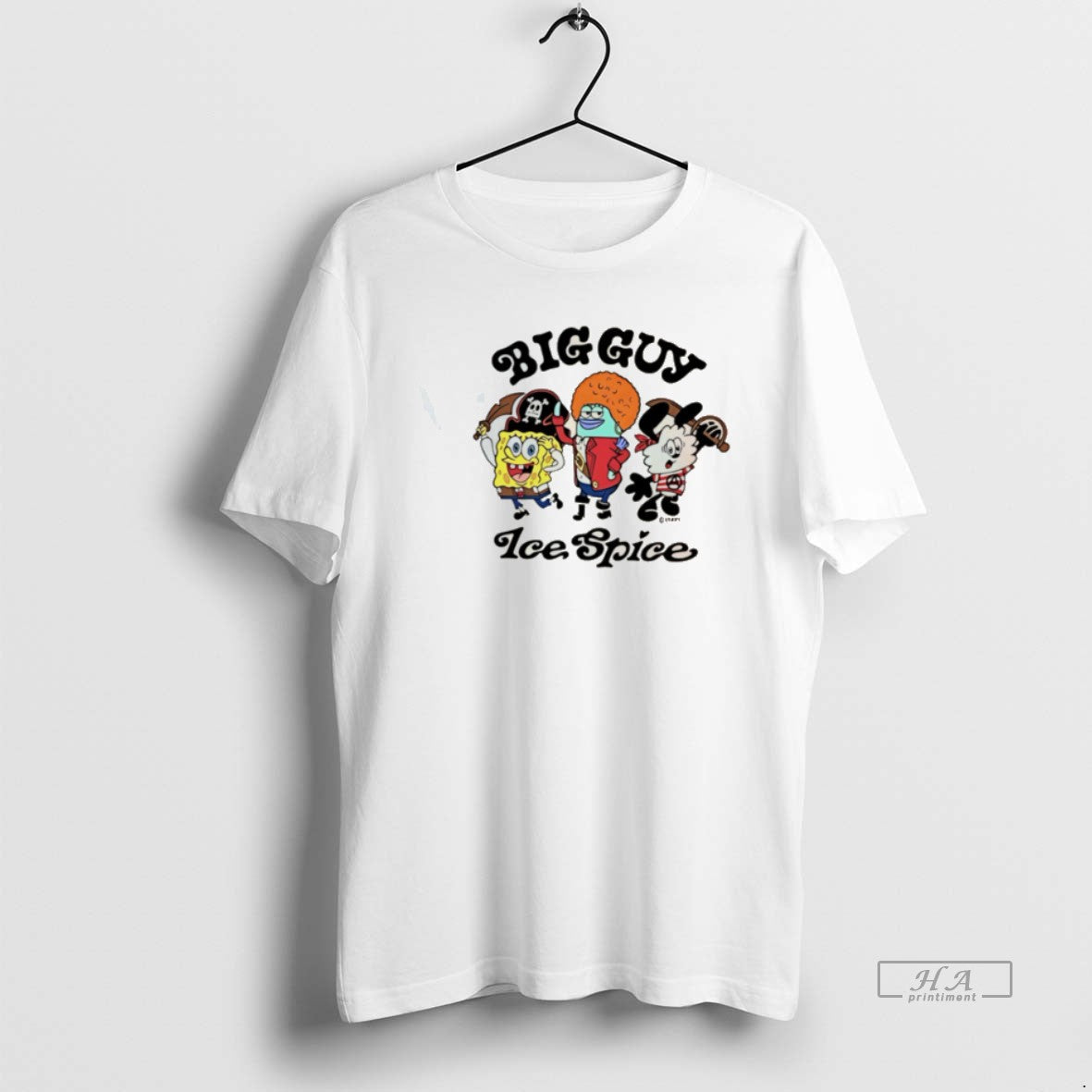Official Spongebob Big Guy Ice Spice Cartoon T-Shirts, Hoodie, Sweatshirt - T-Shirt, Sweatshirt, Hoodie