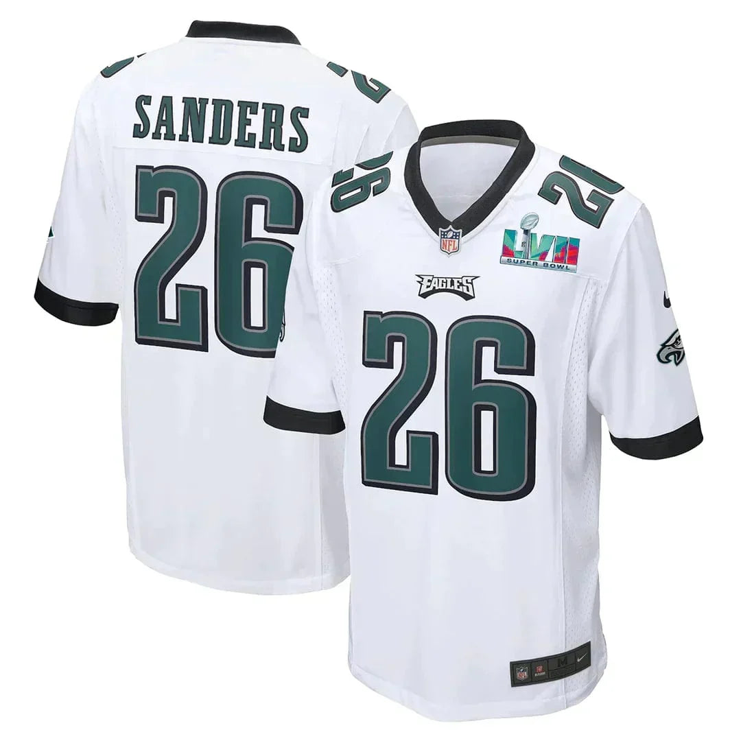 Miles Sanders Philadelphia Eagles Super Bowl Jersey football jersey product view 1