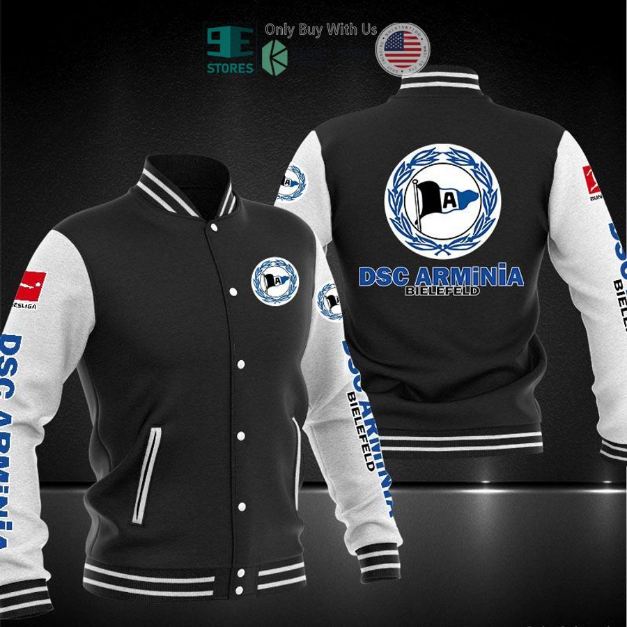 BEST DSC Arminia Bielefeld Baseball Jacket Unisex T-shirt, Sweatshirt, Hoodie, Long Sleeve Tee - T-Shirt, Sweatshirt, Hoodie