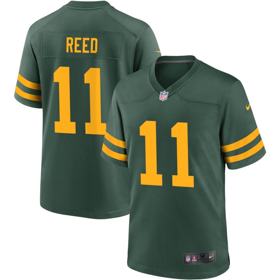 Jayden Reed Green Bay Packers Jersey football jersey product view 1
