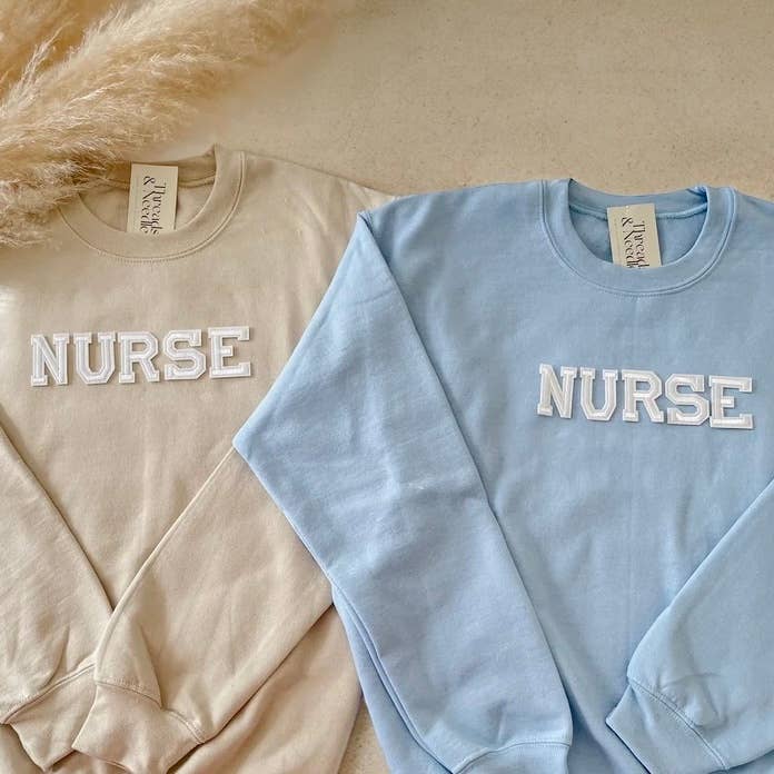 Nurse Crewneck Sweatshirt, Nurse Gifts Unisex T-shirt, Sweatshirt, Hoodie, Long Sleeve Tee - T-Shirt, Sweatshirt, Hoodie