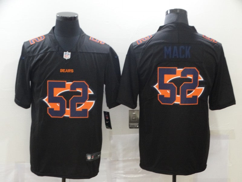 Men's Chicago Bears Khalil Mack #52 Black Player Replica Jersey1 football jersey product view 1