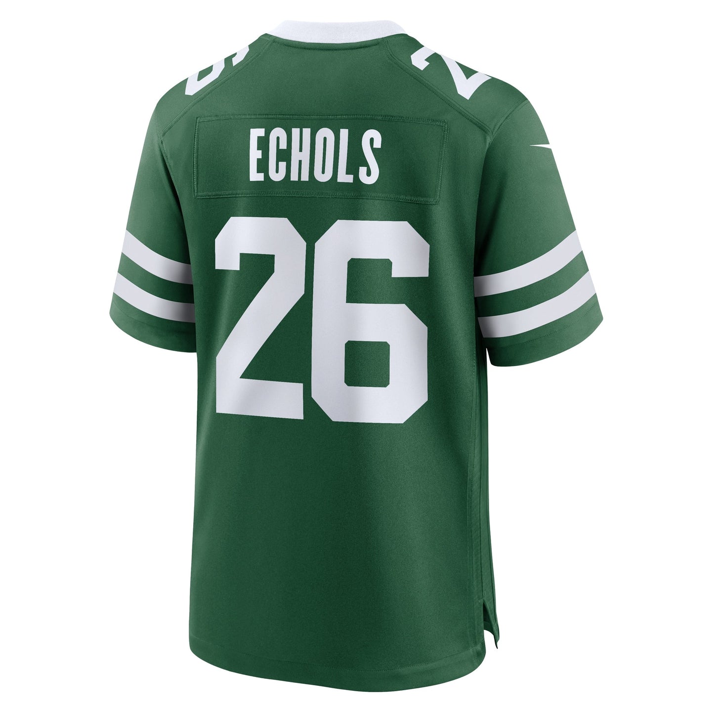 Brandin Echols New York Jets Team Game Jersey - Legacy Green football jersey product view 3