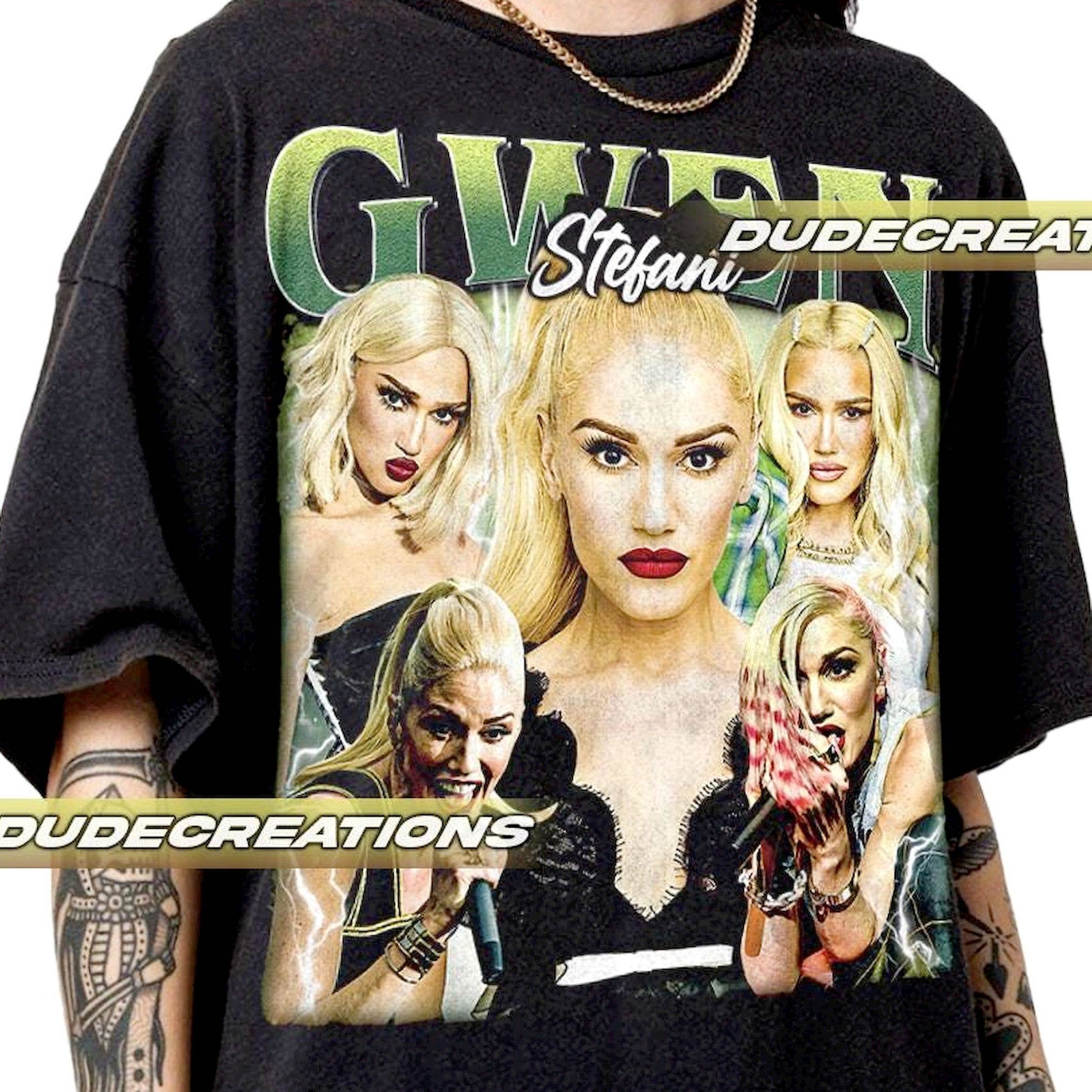 Gwen Stefani Vintage T-Shirt, Unisex Gift For Music Fans Unisex T-shirt, Sweatshirt, Hoodie, Long Sleeve Tee - T-Shirt, Sweatshirt, Hoodie