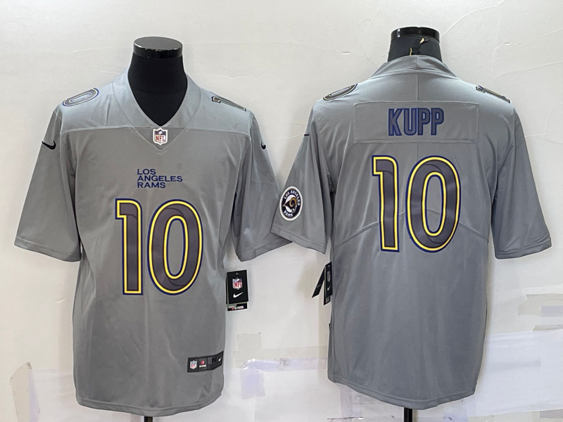 Men's Los Angeles Rams Cooper Kupp Gray Atmosphere Fashion Game Jersey football jersey product view 1