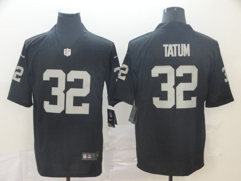 Men's Las Vegas Raiders Jack Tatum Black Game Player Jersey football jersey product view 1