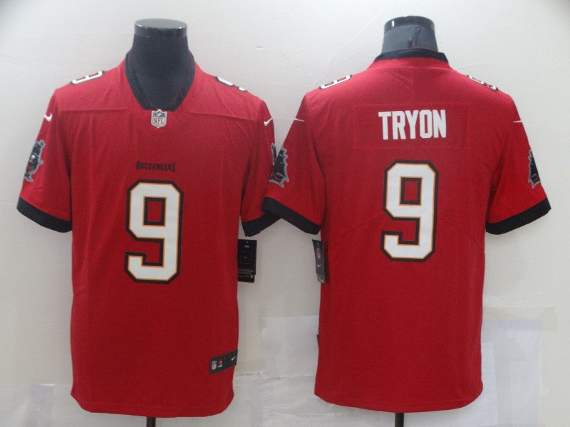 Men's Tampa Bay Buccaneers Joe Tryon Red Game Jersey football jersey product view 1