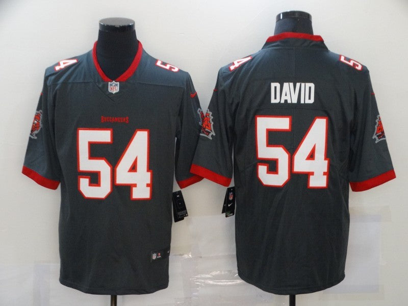 Men's Tampa Bay Buccaneers Lavonte David Gray Game Jersey football jersey product view 1
