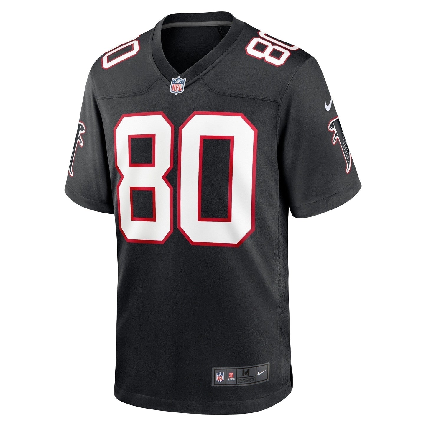 Andre Rison Atlanta Falcons Retired Jersey - Black football jersey product view 2