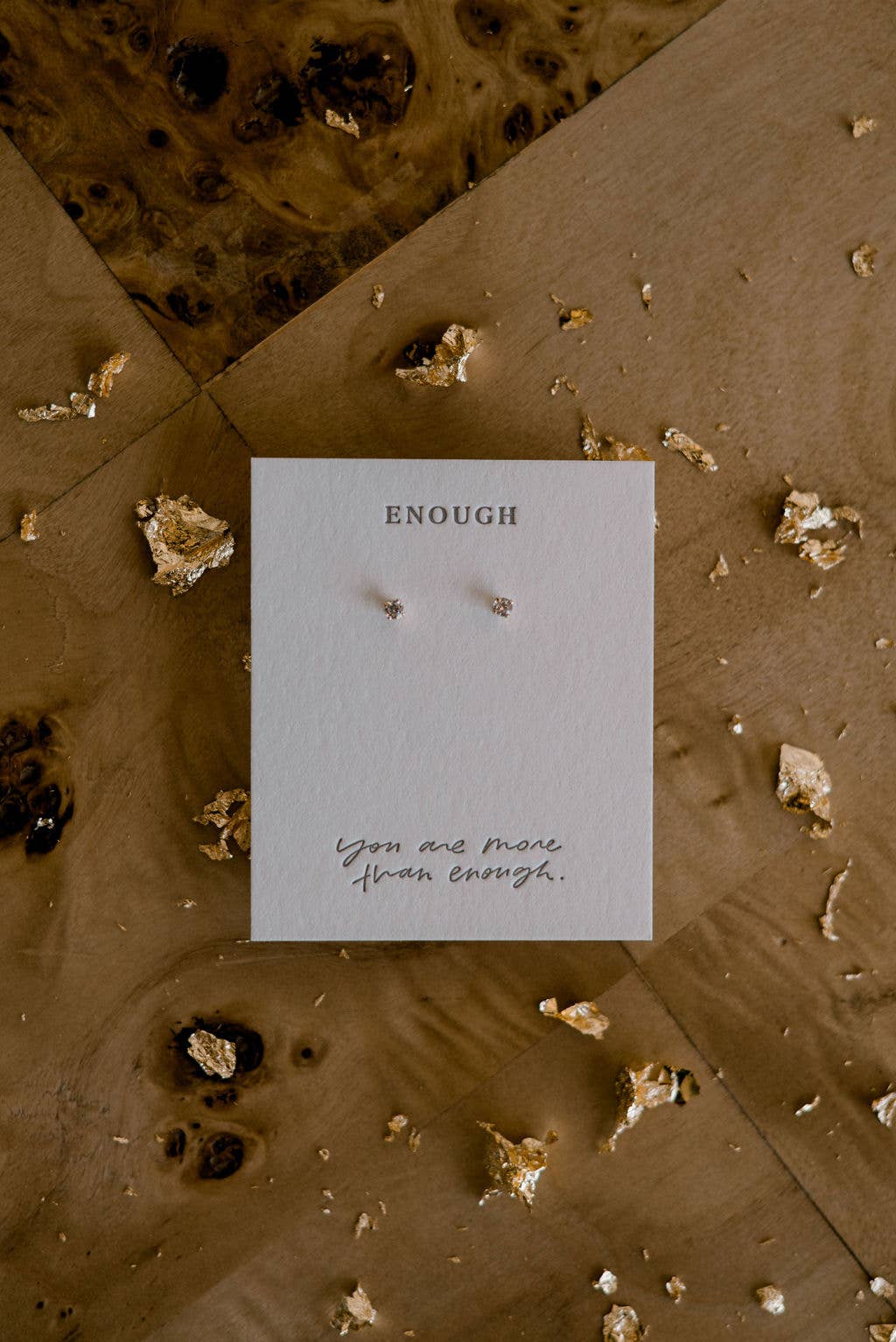 Enough Earring Studs Unisex T-shirt, Sweatshirt, Hoodie, Long Sleeve Tee - T-Shirt, Sweatshirt, Hoodie