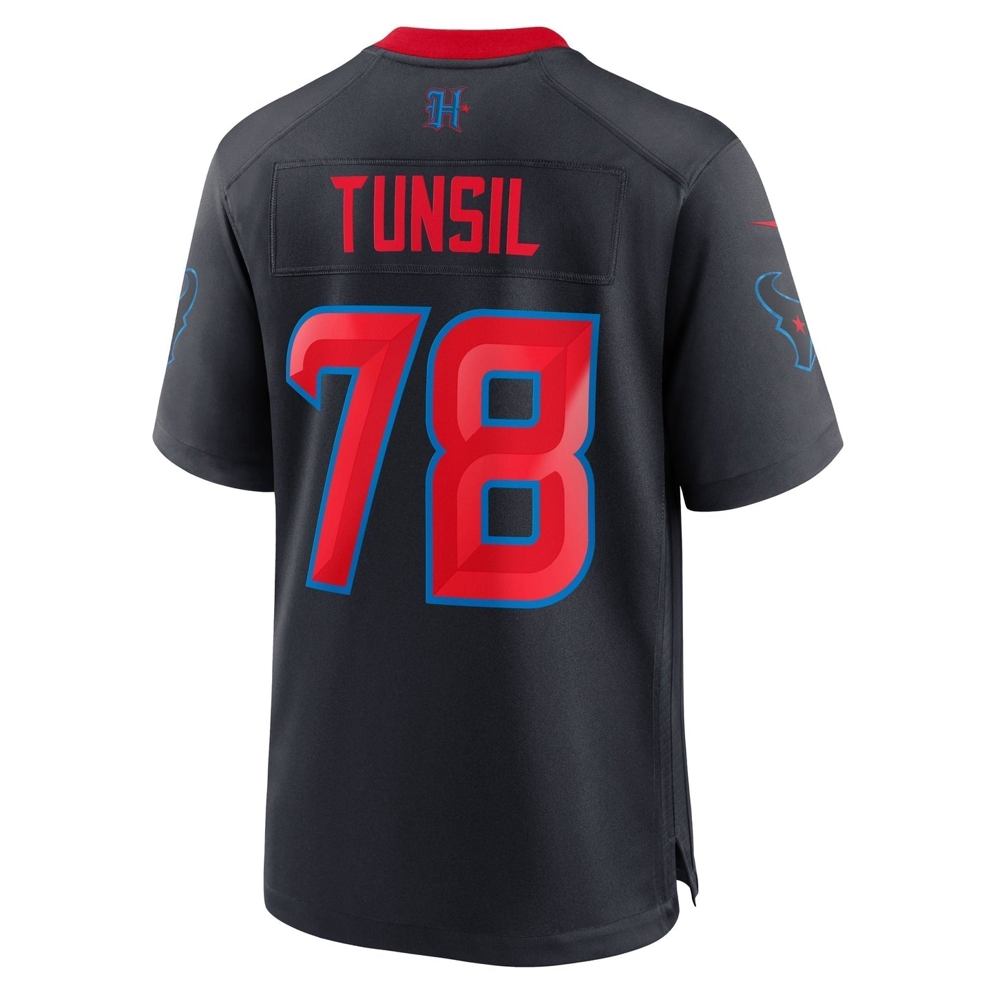 Laremy Tunsil Houston Texans 2nd Alternate Game Jersey - Navy football jersey product view 3