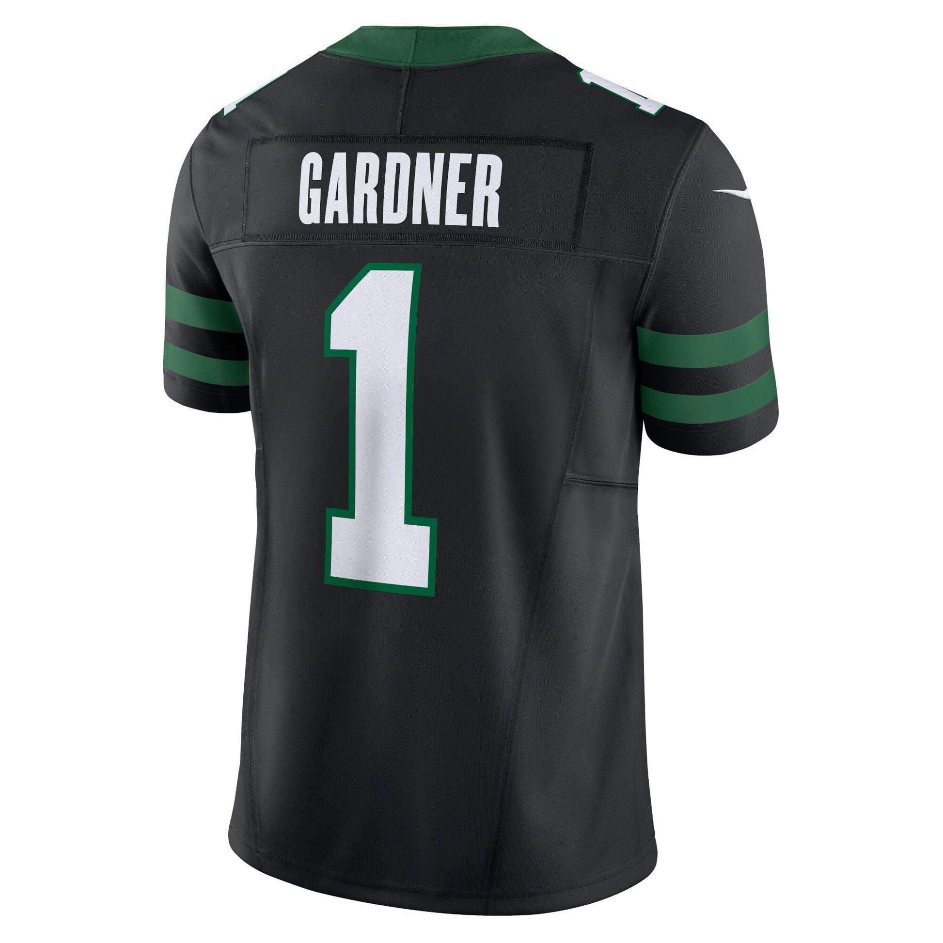 Ahmad Sauce Gardner New York Jets Alternate Vapor F.U.S.E. Limited Jersey - Legacy Black football jersey product view 3