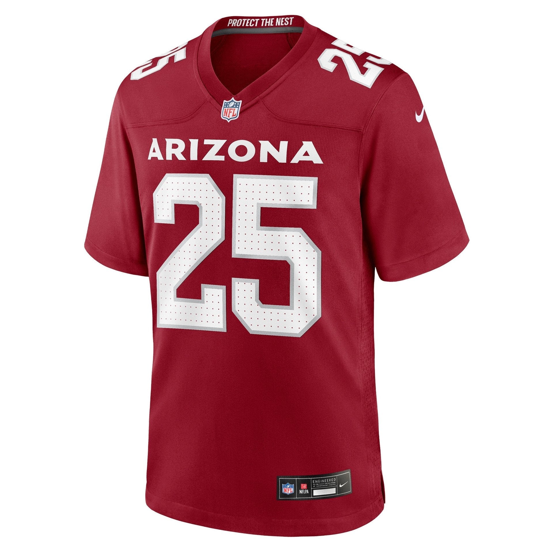 Zaven Collins 25 Arizona Cardinals Home Game Jersey - Cardinal football jersey product view 2