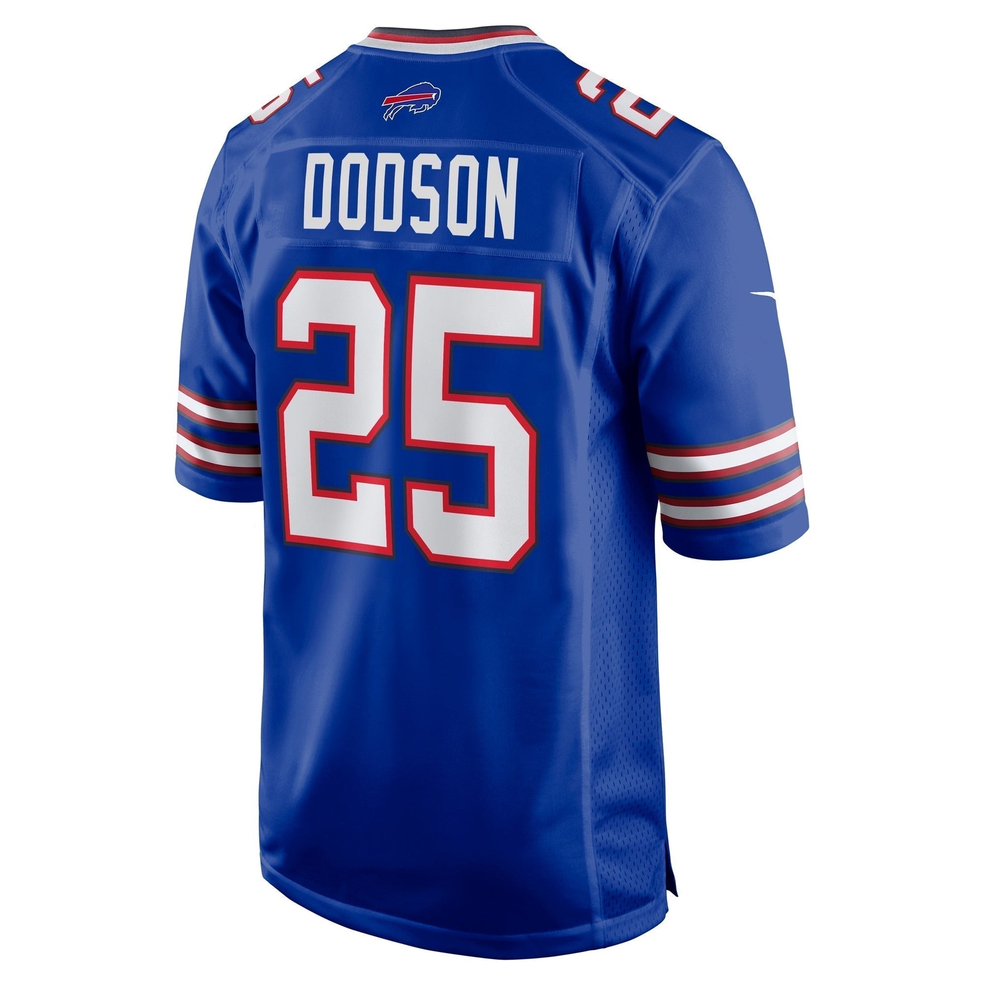 Tyrel Dodson Buffalo Bills Team Game Jersey - Royal football jersey product view 3