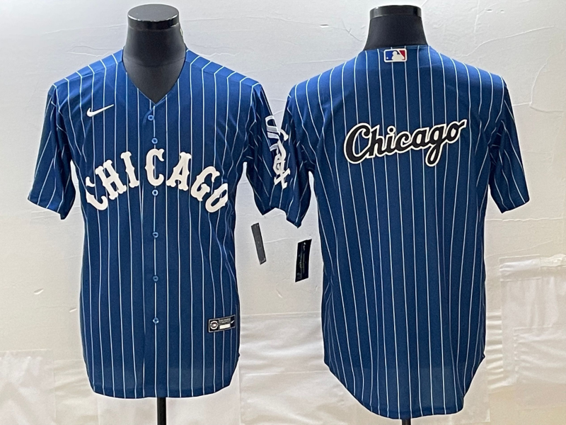 Men's Chicago White Sox Blue Replica Game Jersey baseball jersey product view 1