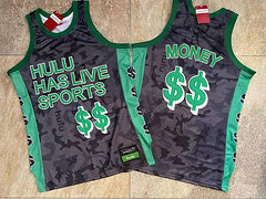 Hulu Mesh Jersey black MN sports jersey product view 3