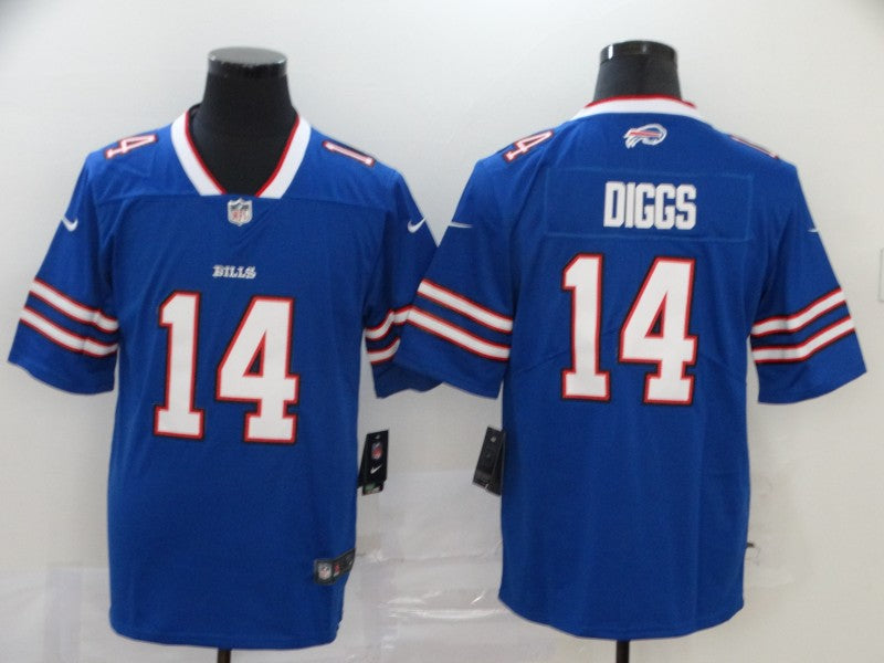 Men's Buffalo Bills Stefon Diggs #14 Blue Game Player Jersey1 football jersey product view 1