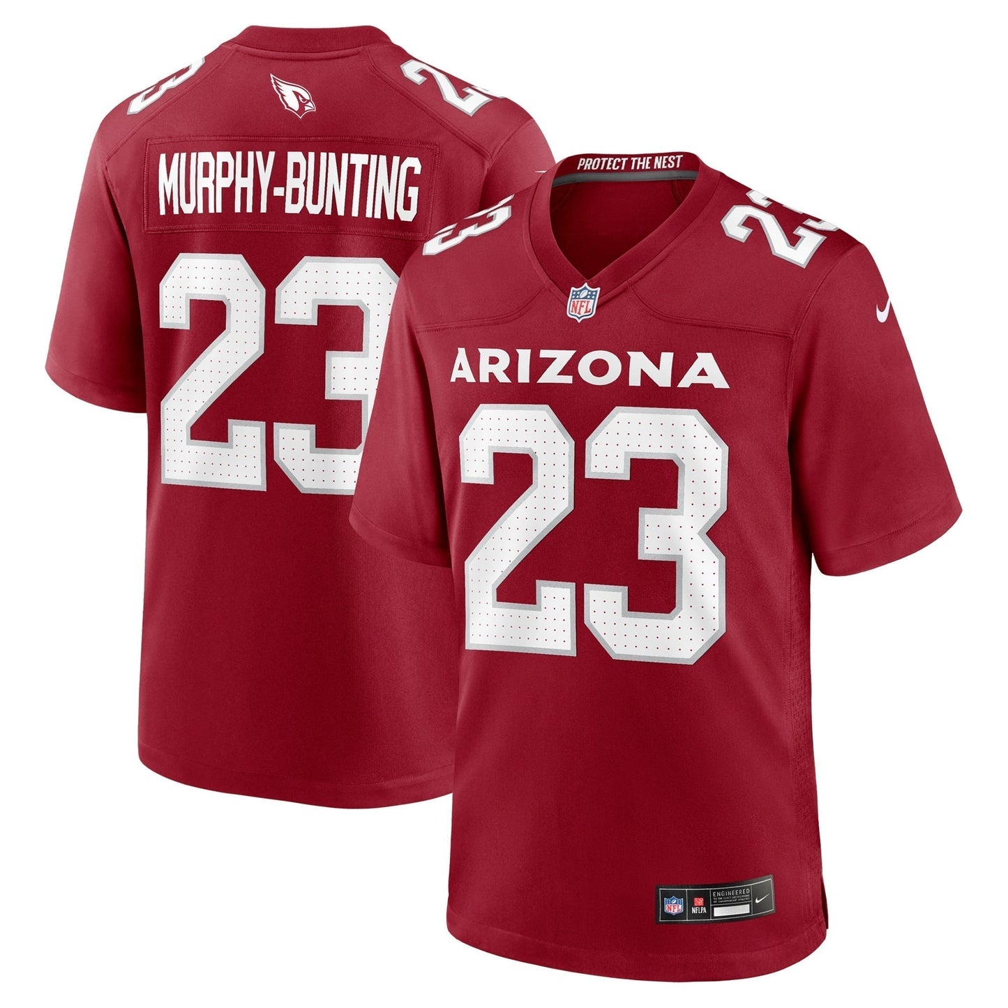 Sean Murphy-Bunting Arizona Cardinals Team Game Jersey - Cardinal football jersey product view 1