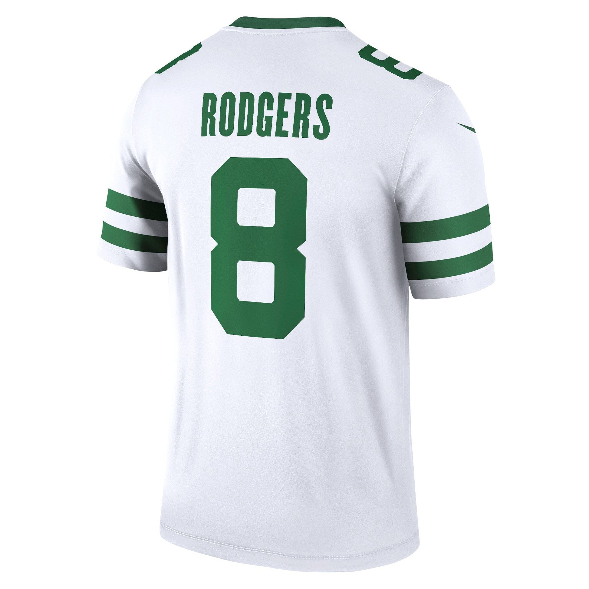 Aaron Rodgers New York Jets Men's Legend Jersey - Legacy White football jersey product view 3
