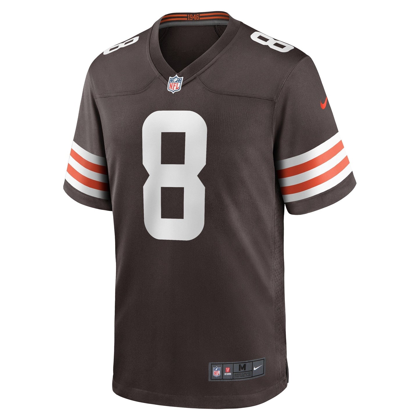 Elijah Moore Cleveland Browns Game Jersey - Brown football jersey product view 2