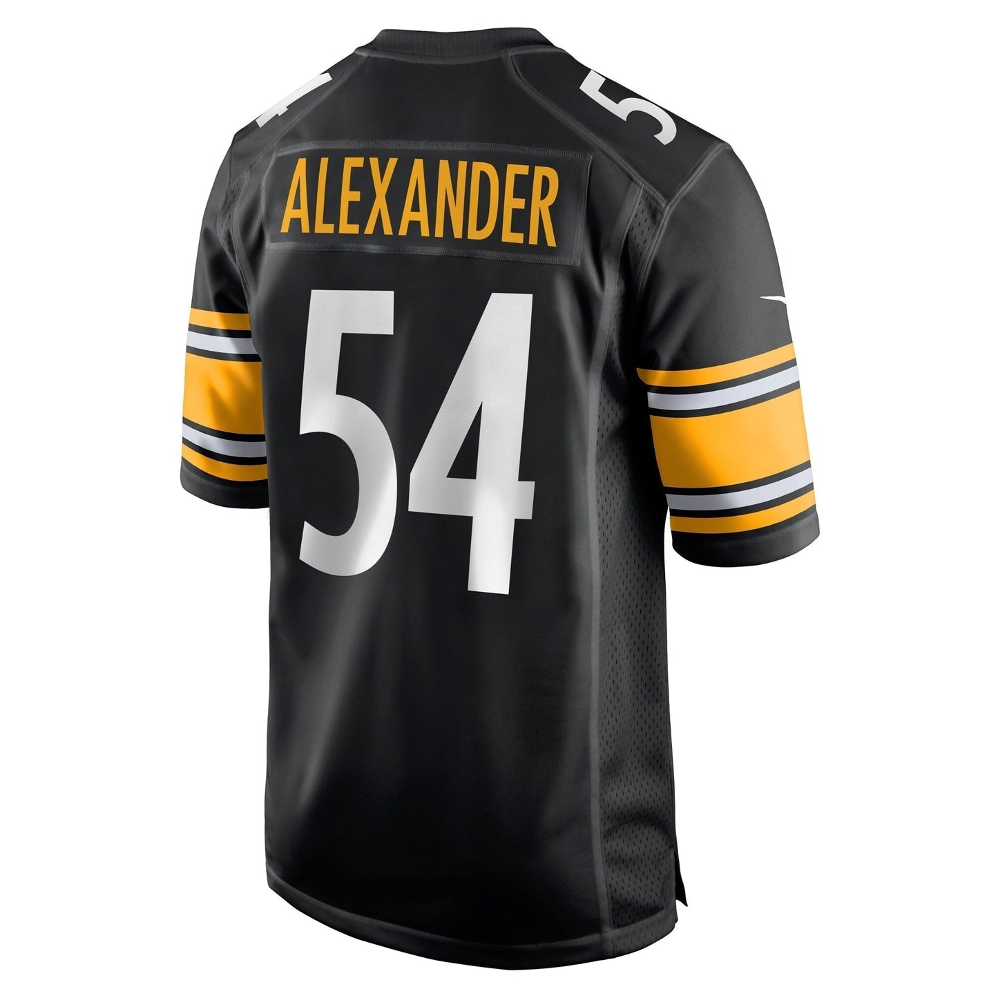 Kwon Alexander Pittsburgh Steelers Game Jersey - Black football jersey product view 3