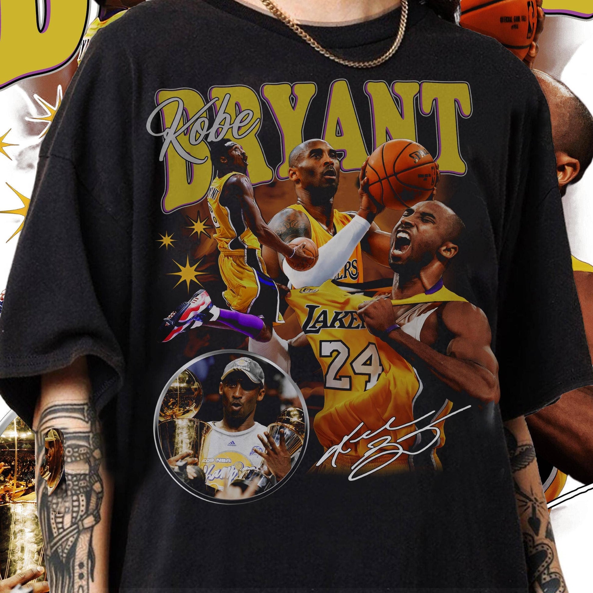 Vintage 90S Kobe Bryant Graphic T-Shirt Retro Unisex Gift Unisex T-shirt, Sweatshirt, Hoodie, Long Sleeve Tee - T-Shirt, Sweatshirt, Hoodie