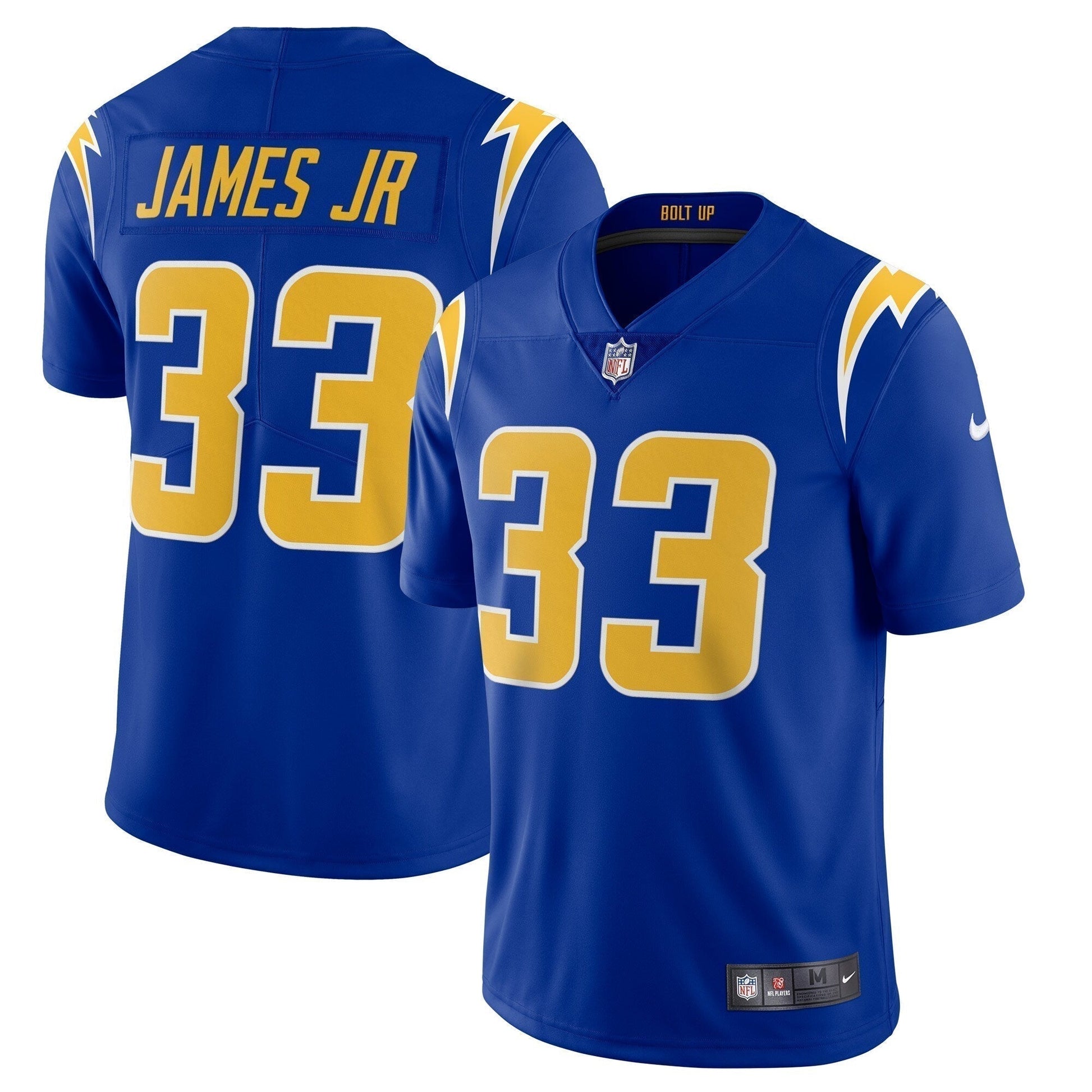 Derwin James Los Angeles Chargers 2nd Alternate Vapor Limited Jersey - Royal football jersey product view 1