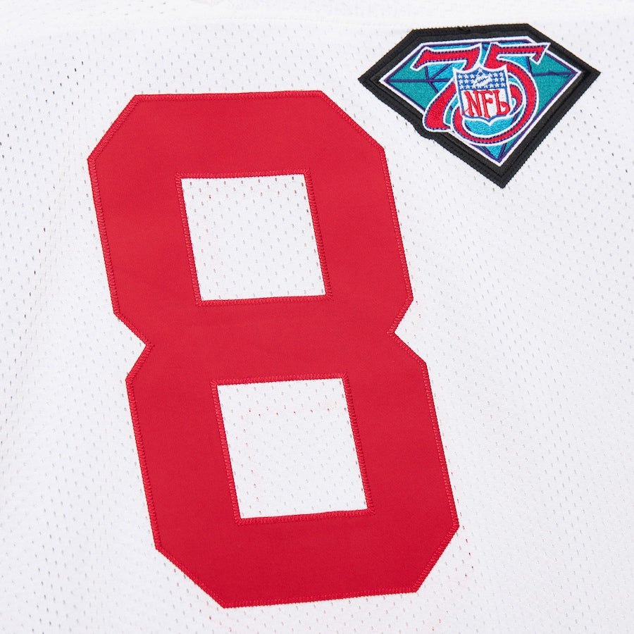 Men's Steve Young White San Francisco 49ers 1994 Jersey football jersey product view 3