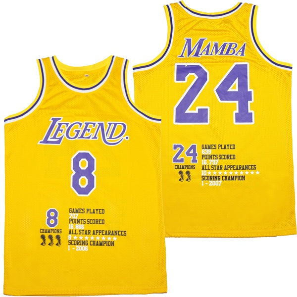 Kobe Bryant 8 x 24 Jersey basketball jersey product view 2