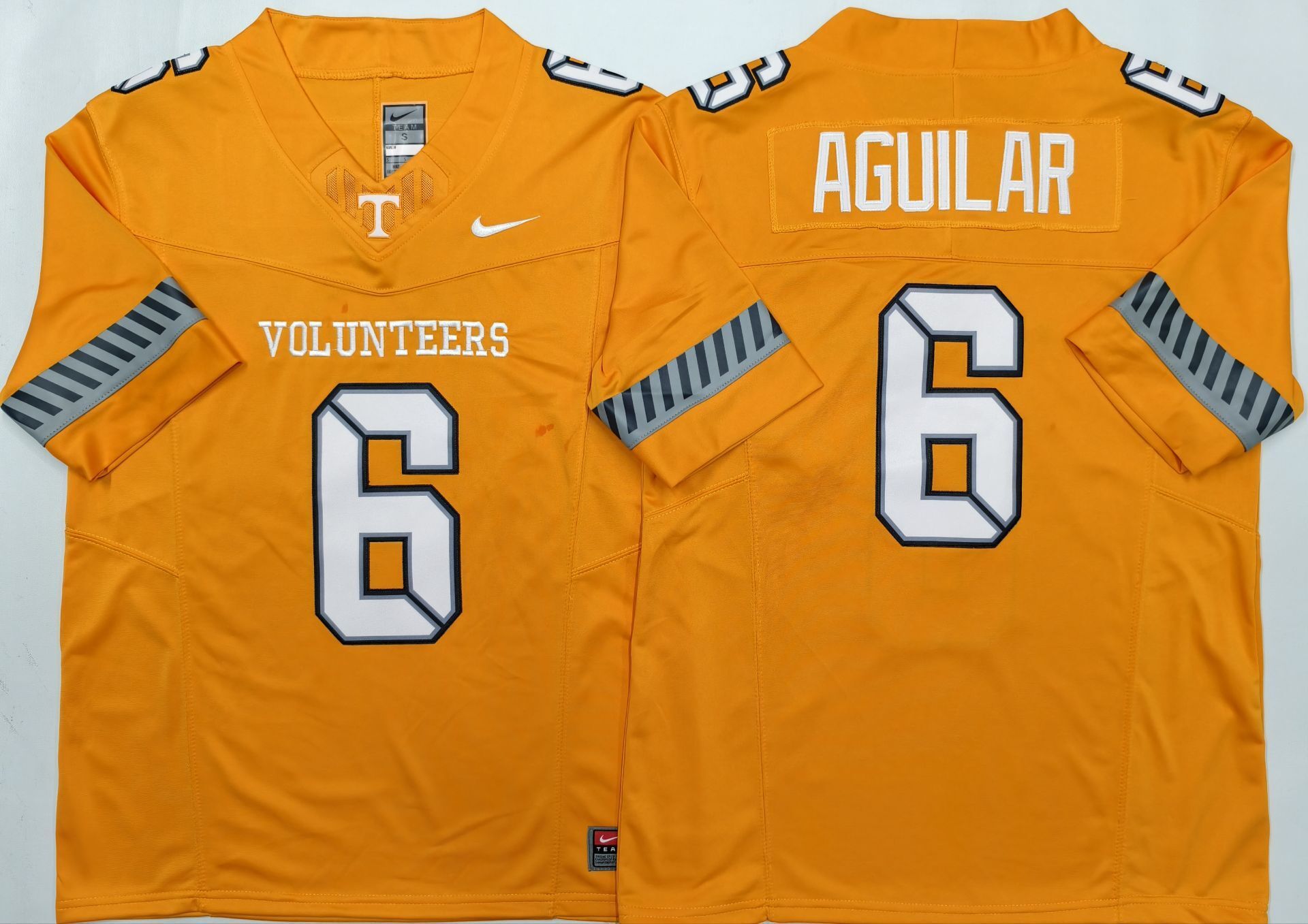 Men's Tennessee Volunteers Joey Aguilar #6 Orange Player Jersey sports jersey product view 1