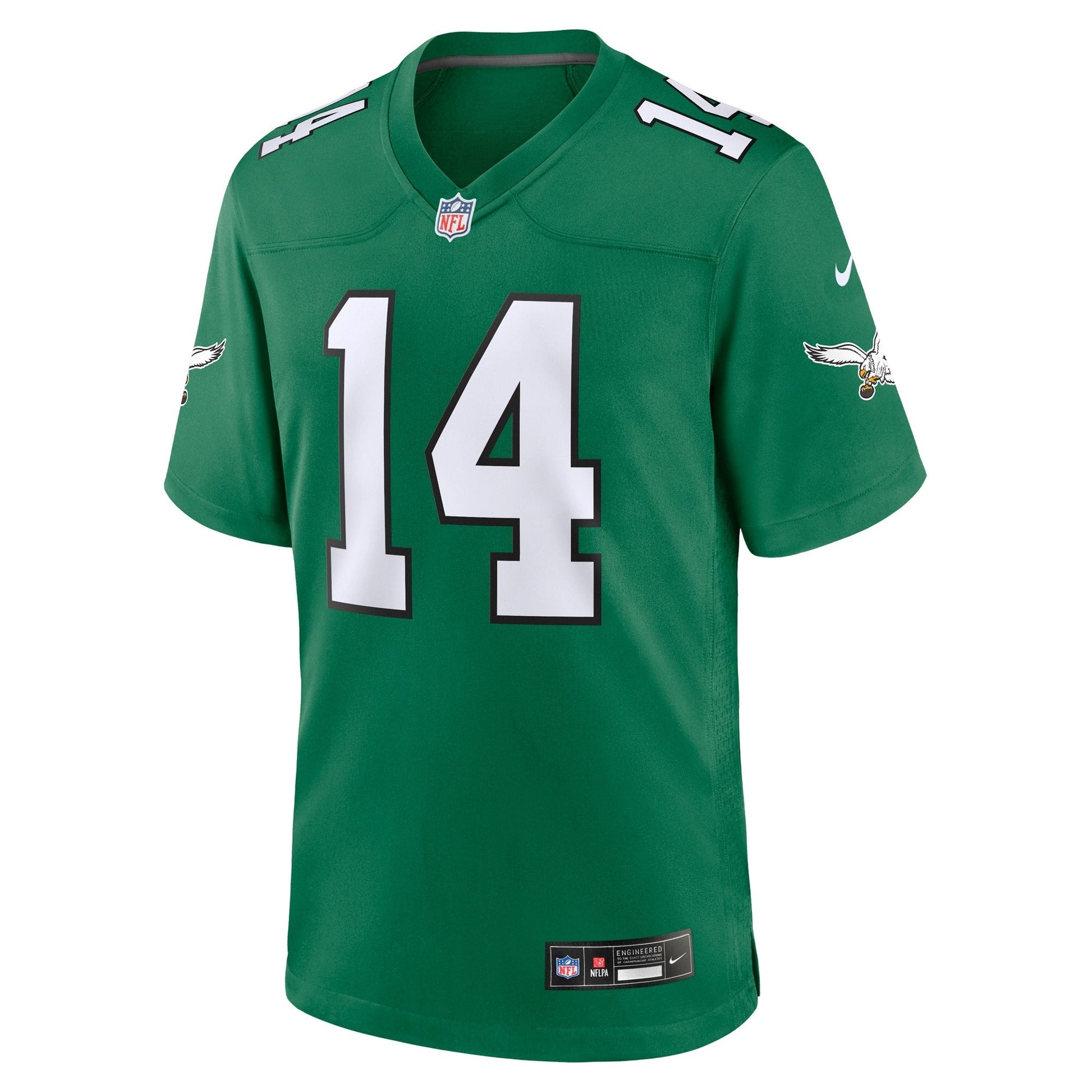Kenneth Gainwell Philadelphia Eagles Alternate Game Jersey - Kelly Green football jersey product view 2