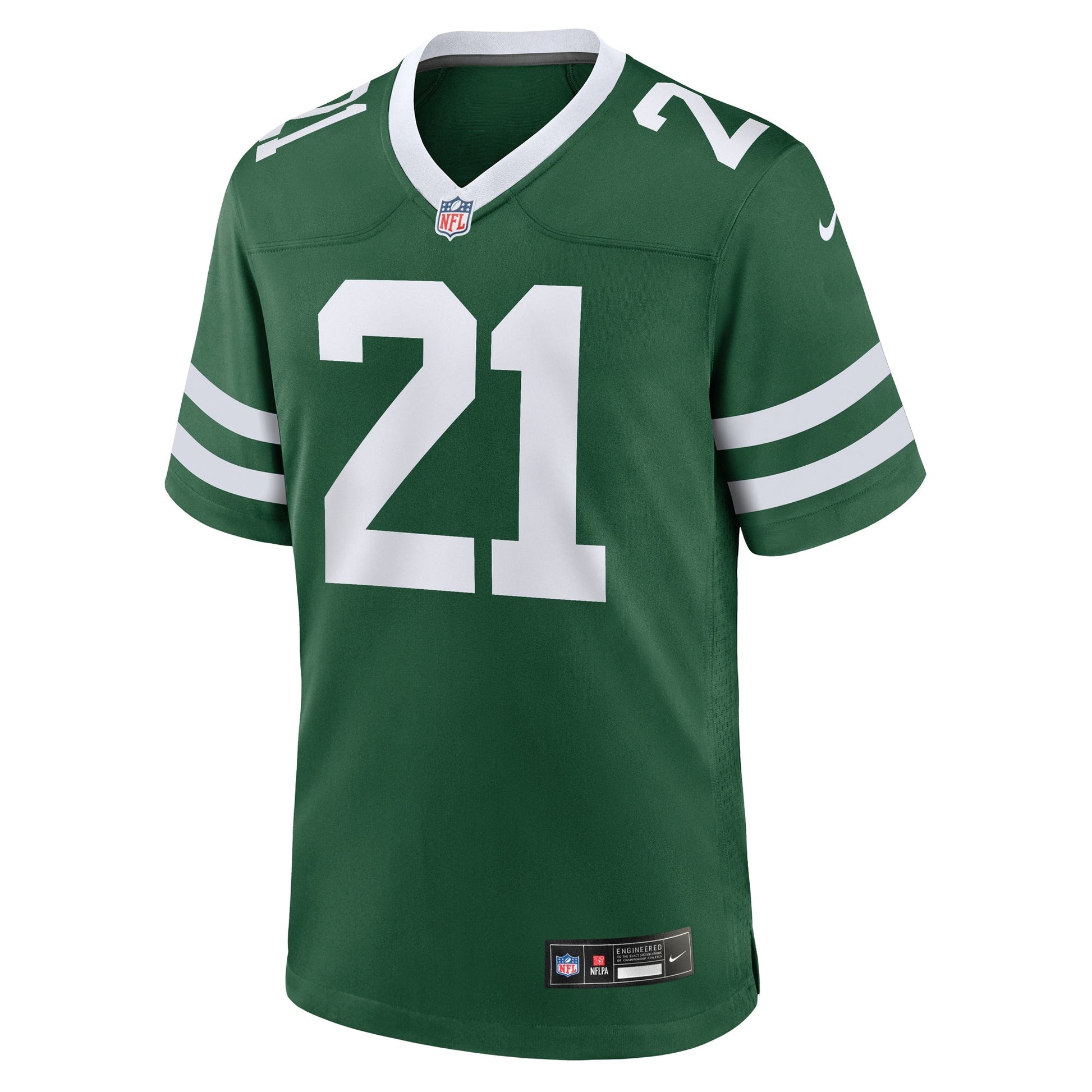 Ashtyn Davis New York Jets Team Game Jersey - Legacy Green football jersey product view 2