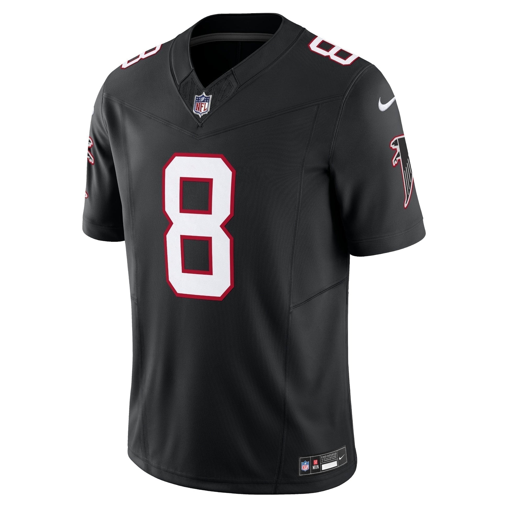 Kyle Pitts Atlanta Falcons Vapor F.U.S.E. Limited Jersey - Black football jersey product view 2
