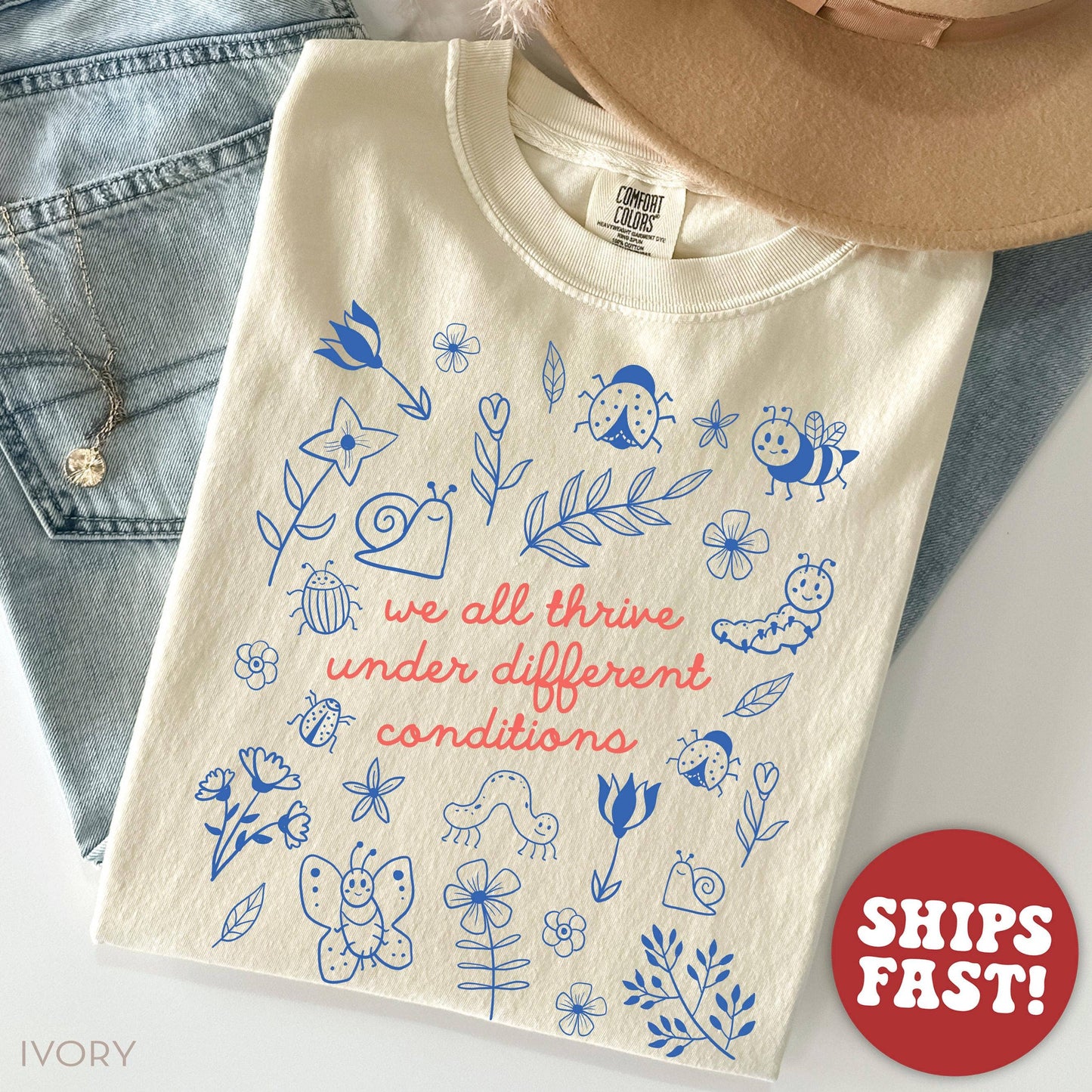 Neurodiversity Special Education Teacher Shirt Unisex T-shirt, Sweatshirt, Hoodie, Long Sleeve Tee - T-Shirt, Sweatshirt, Hoodie