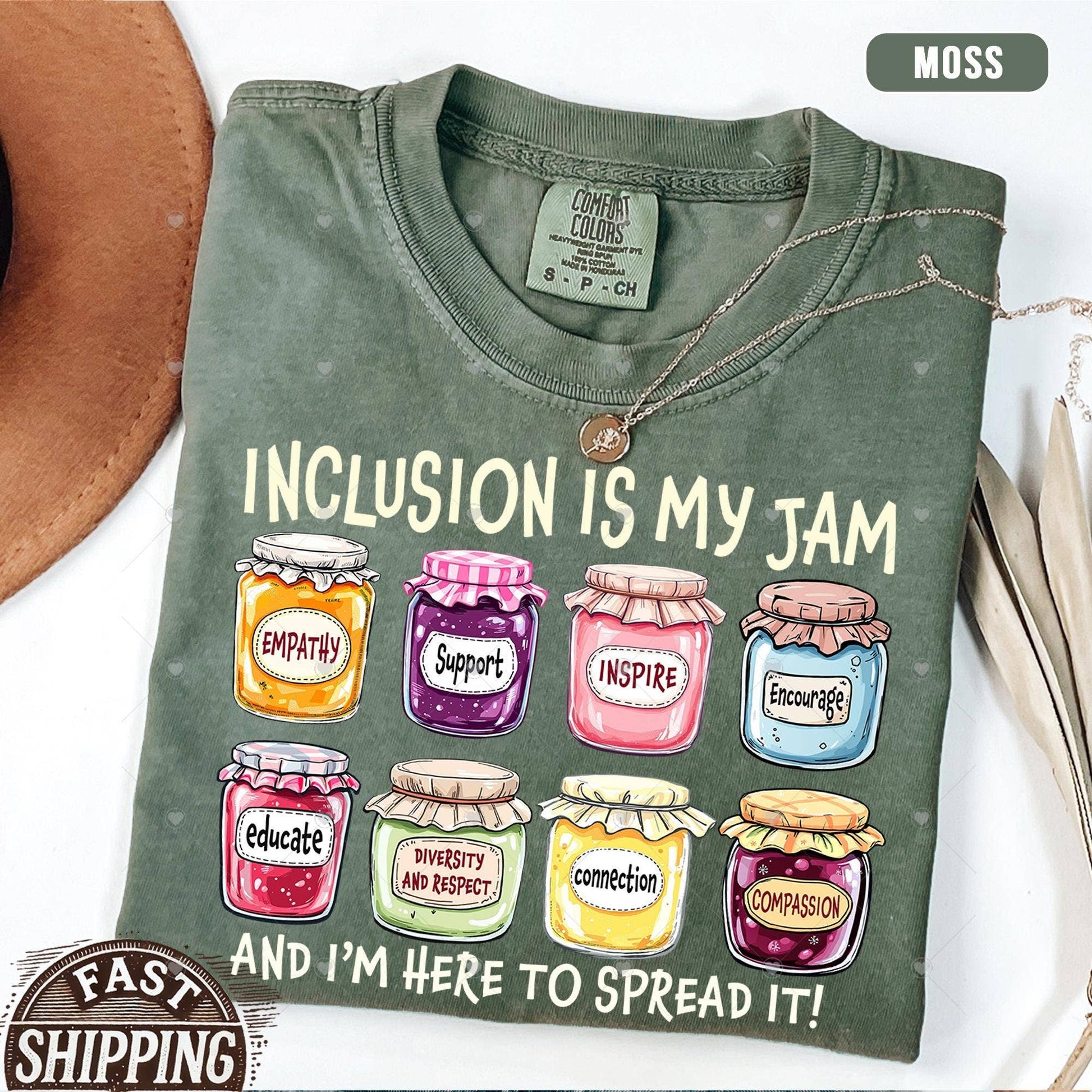 Neurodiversity Advocate Tee, Inclusion Awareness Shirt Unisex T-shirt, Sweatshirt, Hoodie, Long Sleeve Tee - T-Shirt, Sweatshirt, Hoodie