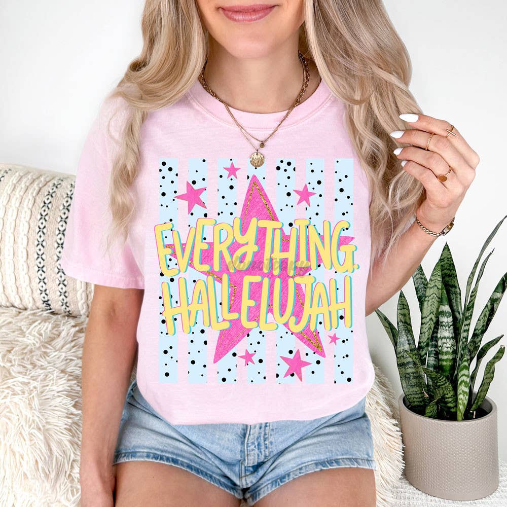 Everything Hallelujah Tee Unisex T-shirt, Sweatshirt, Hoodie, Long Sleeve Tee - T-Shirt, Sweatshirt, Hoodie