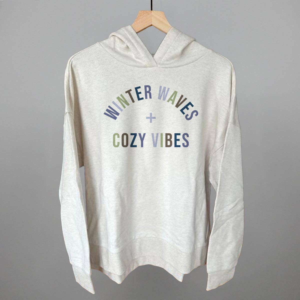 Winter Waves + Cozy Vibes Unisex T-shirt, Sweatshirt, Hoodie, Long Sleeve Tee - T-Shirt, Sweatshirt, Hoodie