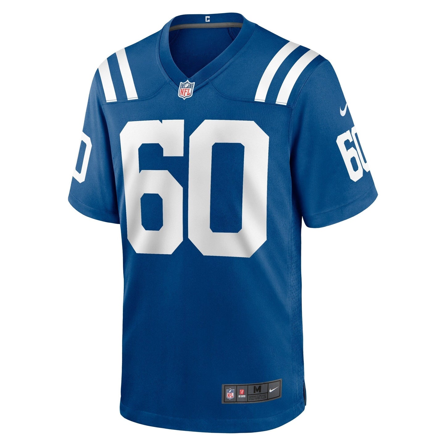 Tanor Bortolini Indianapolis Colts Game Jersey - Royal football jersey product view 2