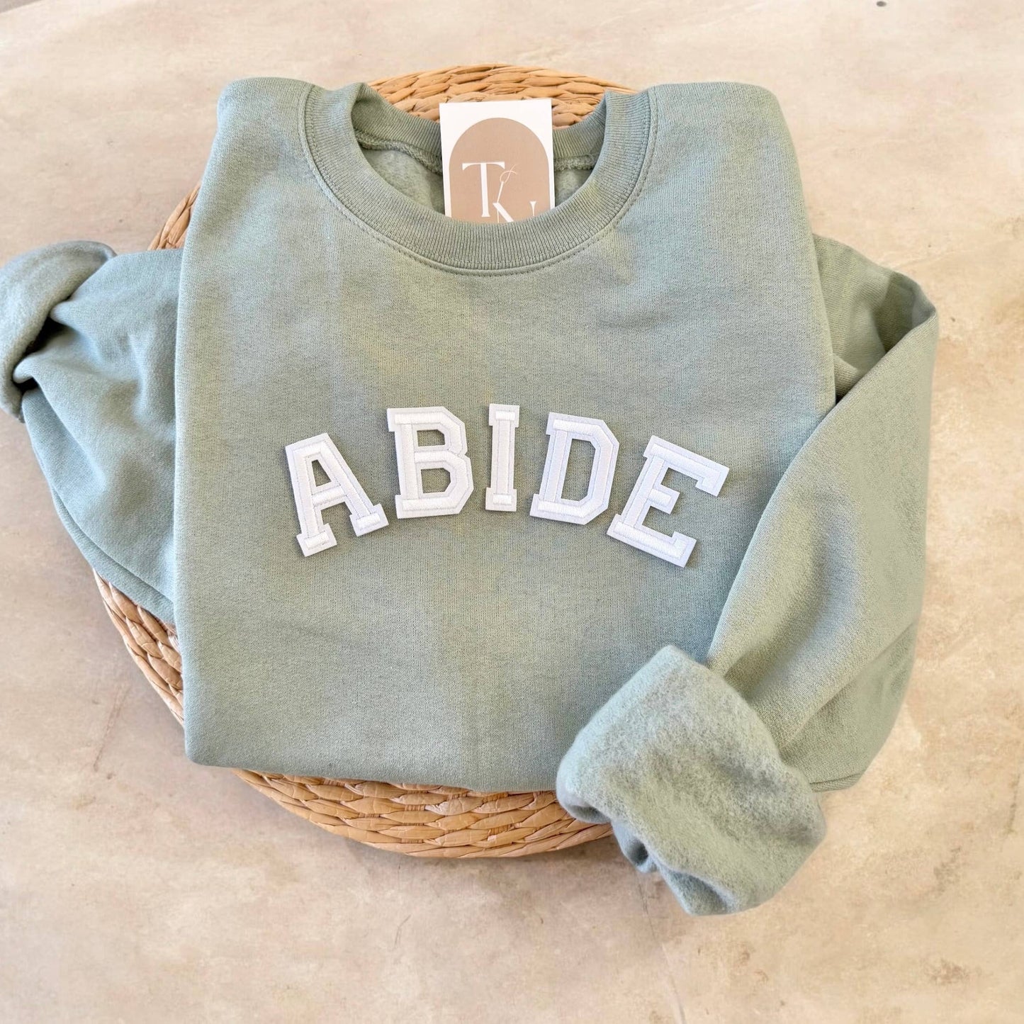 Abide in Me Christian Sweatshirt Unisex T-shirt, Sweatshirt, Hoodie, Long Sleeve Tee - T-Shirt, Sweatshirt, Hoodie