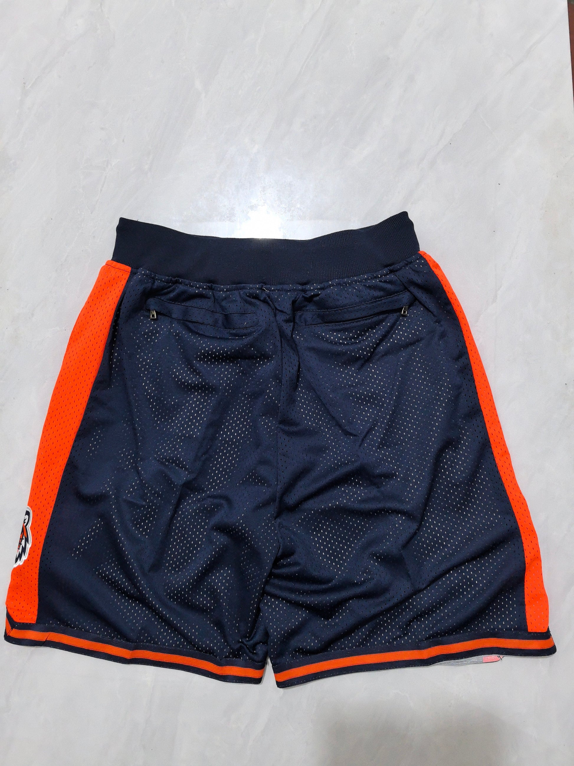 JUST DON Detroit Tigers Blue/Orange Pocket Shorts baseball jersey product view 2