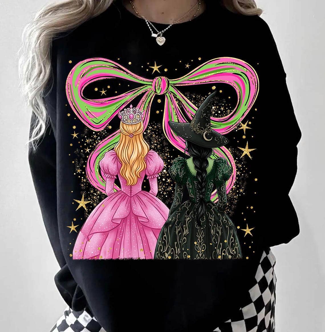 Coquette Wizard Musical Design Unisex T-shirt, Sweatshirt, Hoodie, Long Sleeve Tee - T-Shirt, Sweatshirt, Hoodie